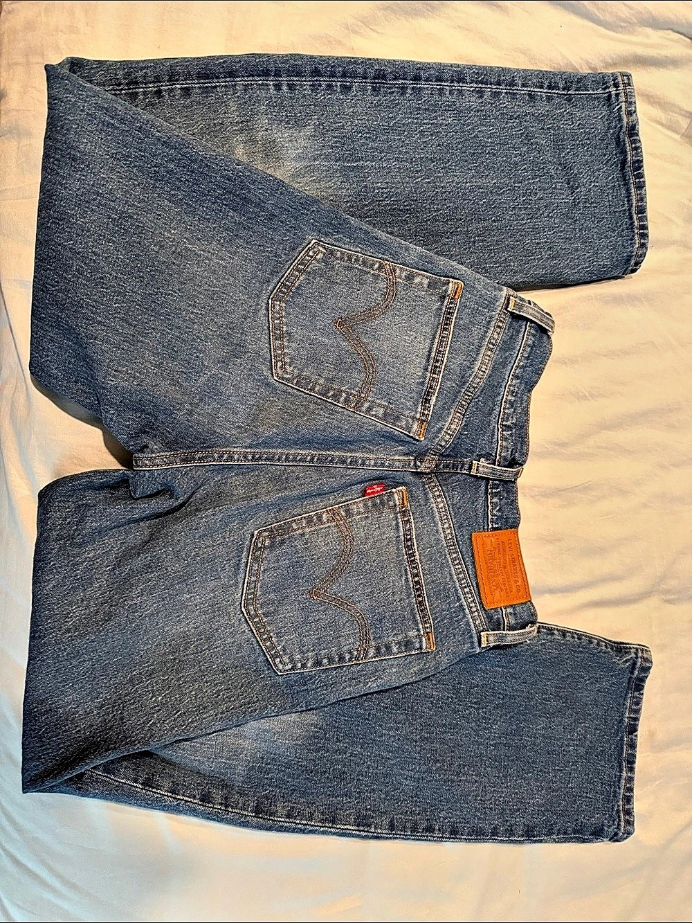 Levi's Ribcage Straight Ankle Jeans Straight Leg Waist 25